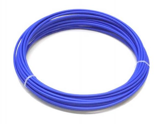 Plastique fil a souder PE-HD 4mm Ronde Bleu (RAL5005) 10 Mètres